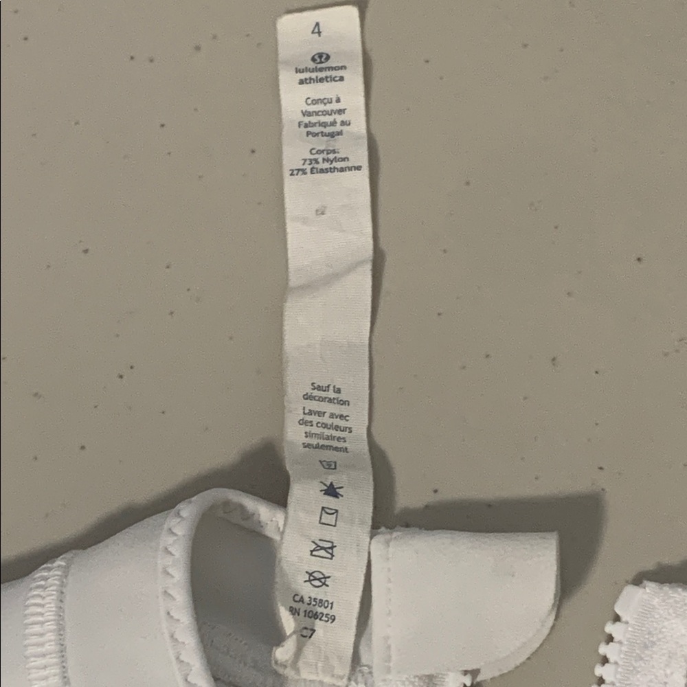 Lululemon Athletica White Free To Paddle Top - Picture 7 of 9